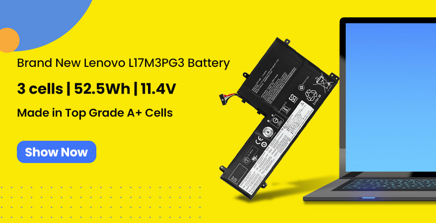 Battery for Lenovo L17m3pg3