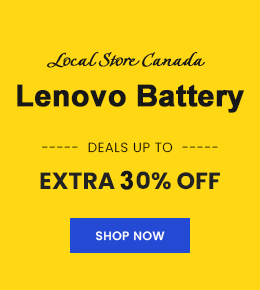 Buy a Lenovo battery at lower price, Deal up to an extra 30% OFF.