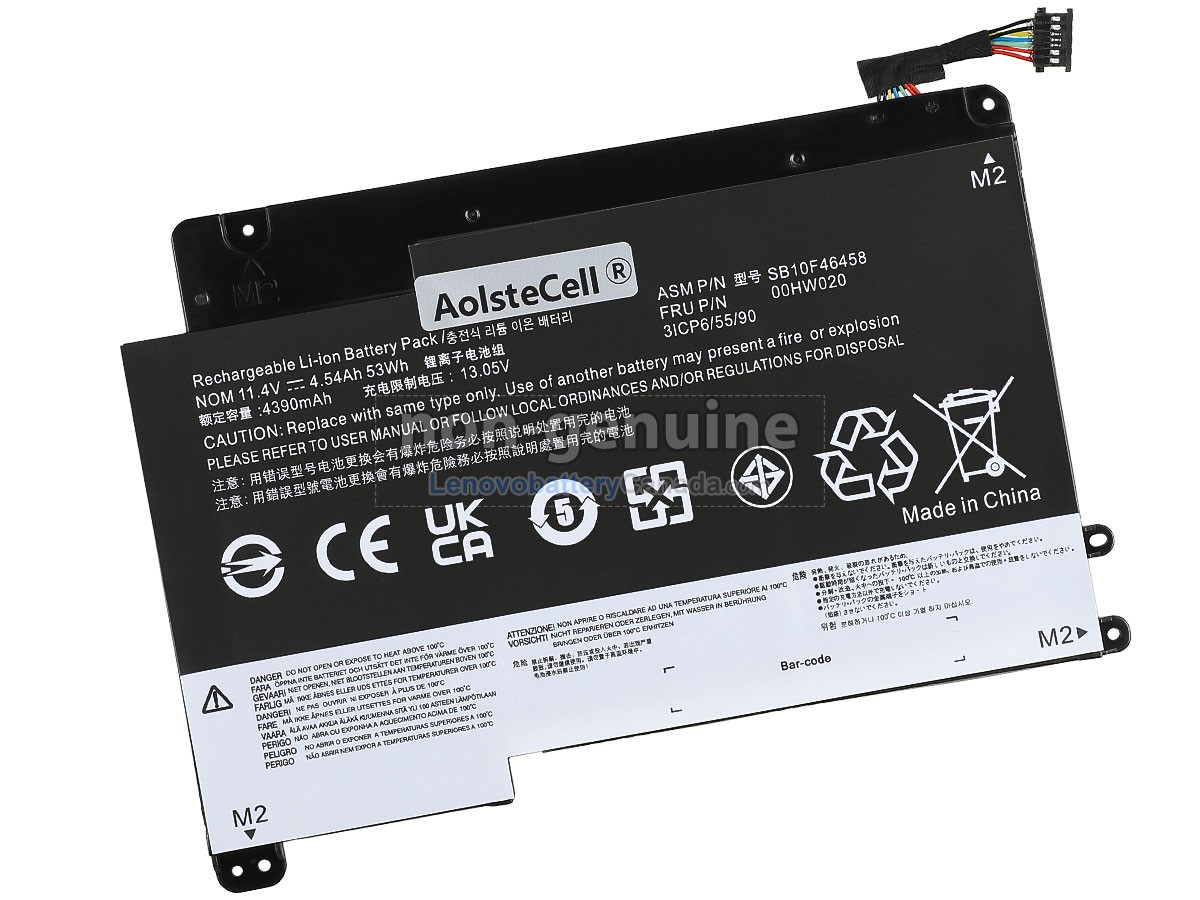 Replacement battery for Lenovo ThinkPad P40 YOGA-20GQ