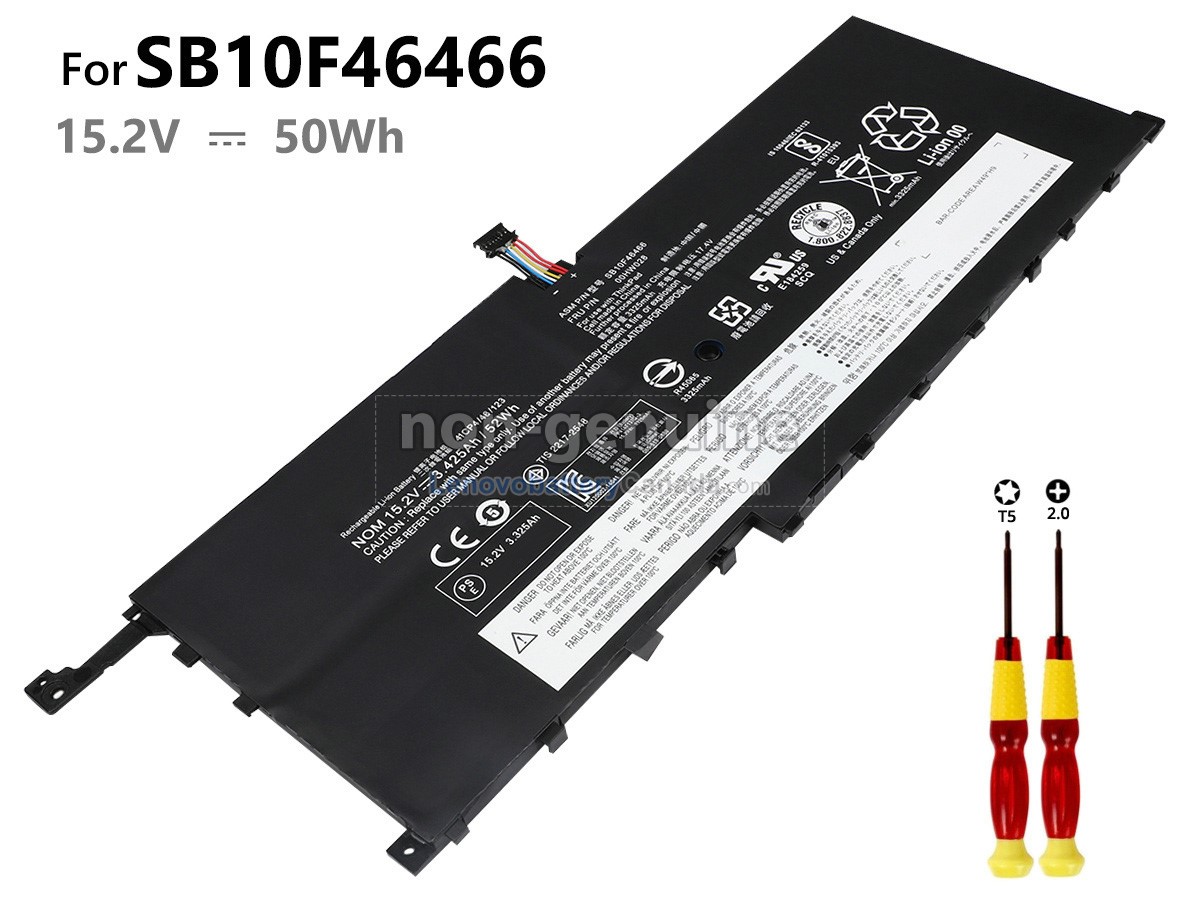 Replacement battery for Lenovo ThinkPad X1 CARBON 4TH GEN 20FR