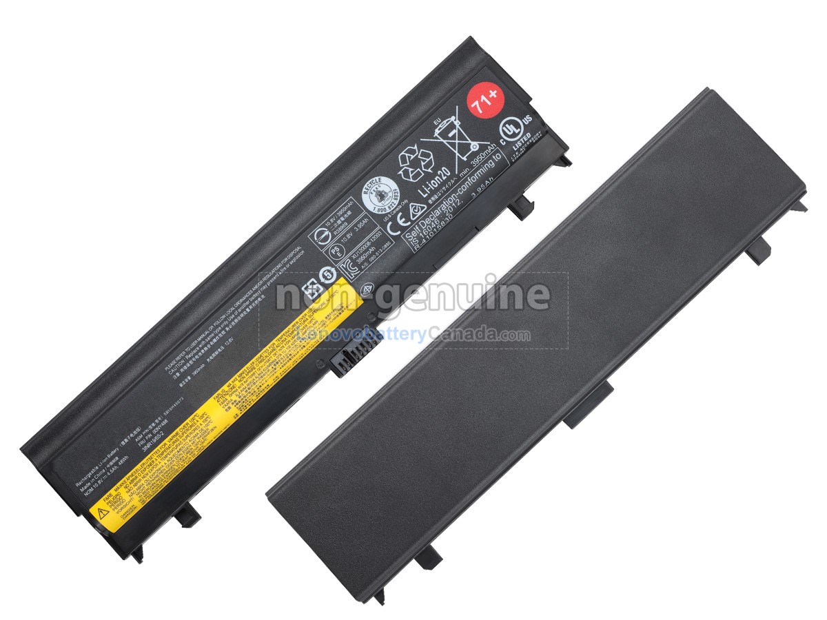 Replacement battery for Lenovo SB10H45071