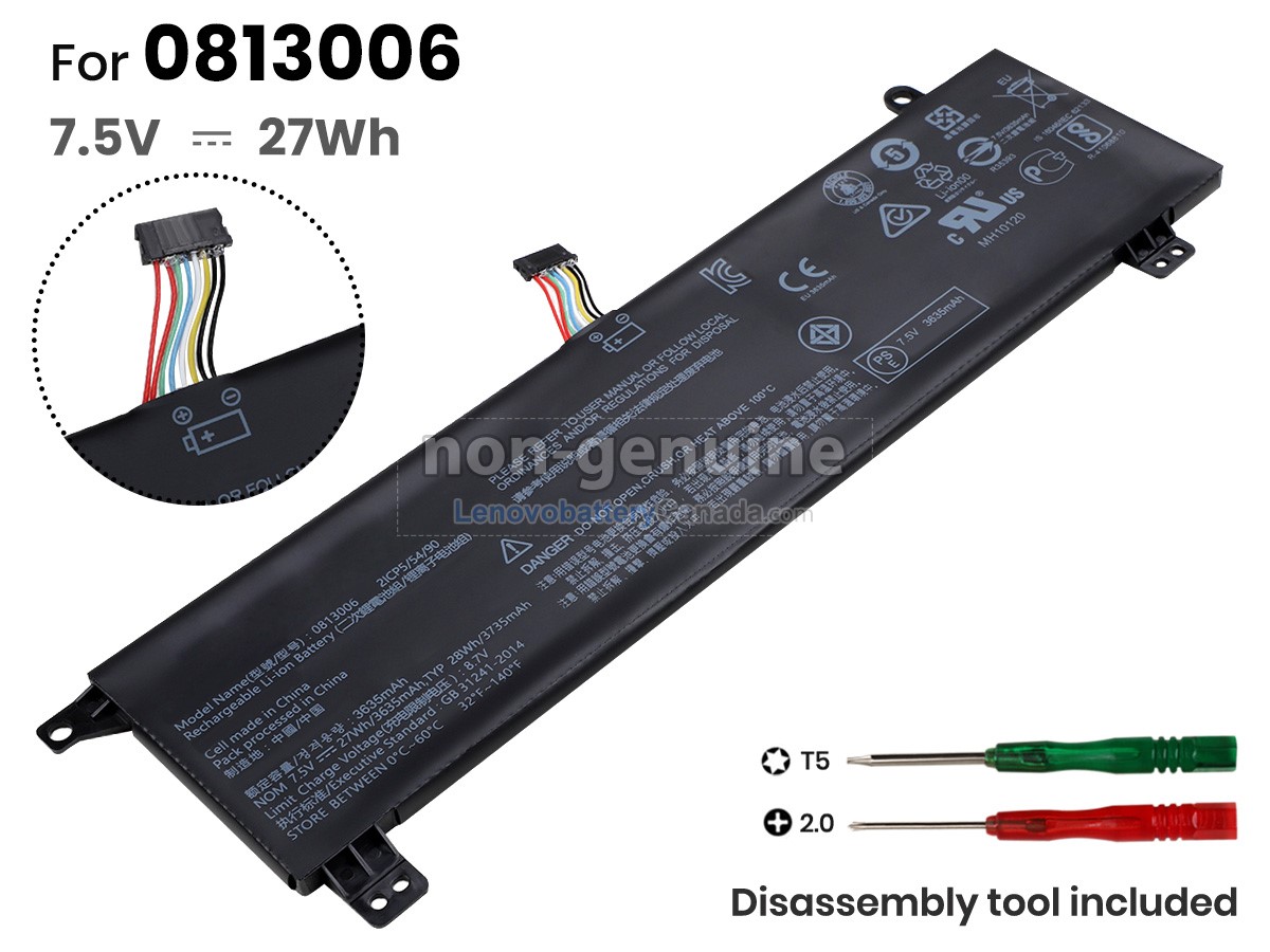 Replacement battery for Lenovo IdeaPad 120S-11IAP(81A4005XGE)