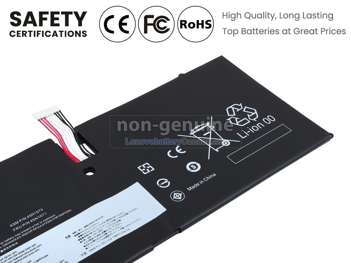 Replacement battery for Lenovo ThinkPad X1 CARBON 2013