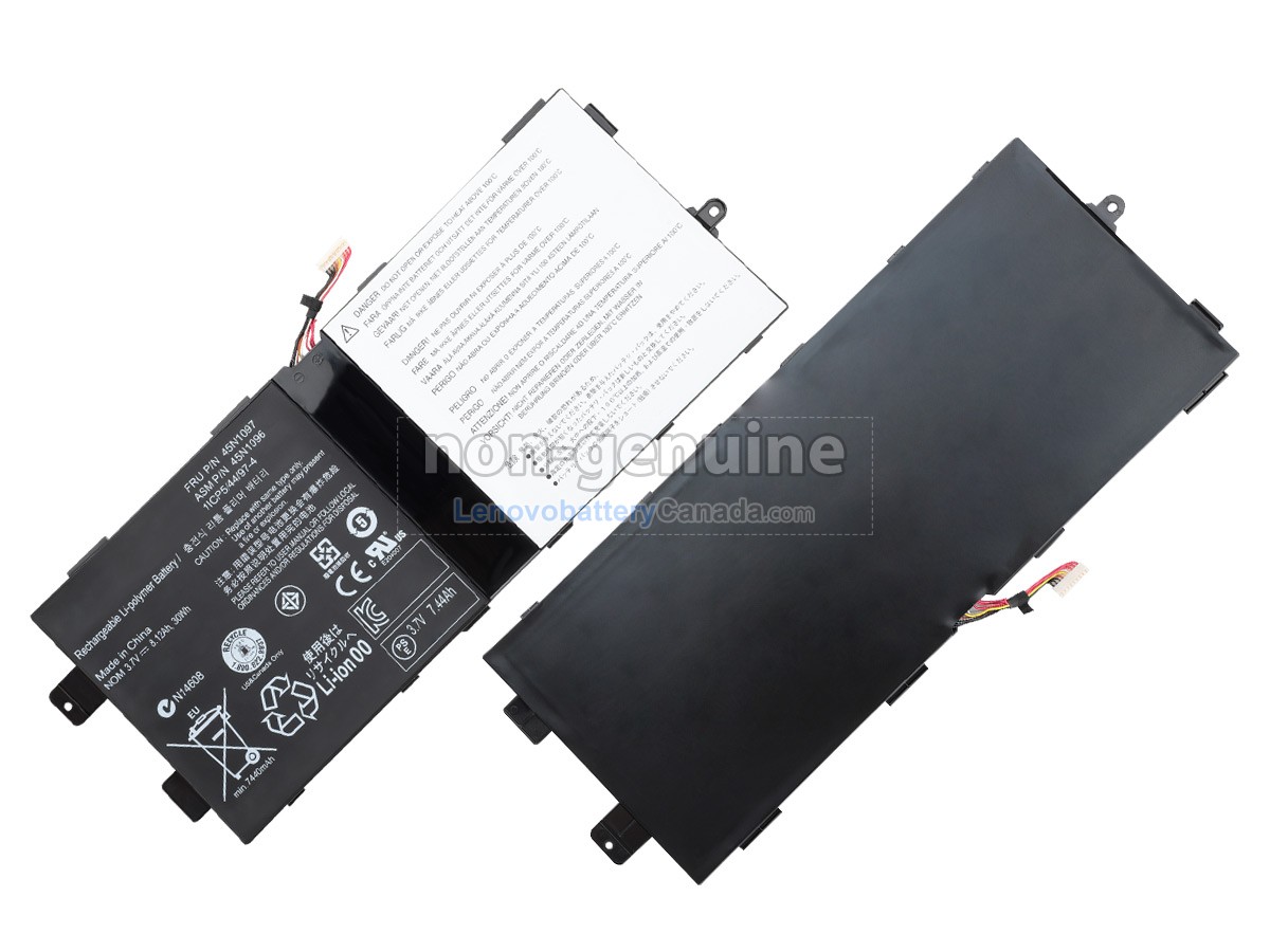 Replacement battery for Lenovo 45N1720