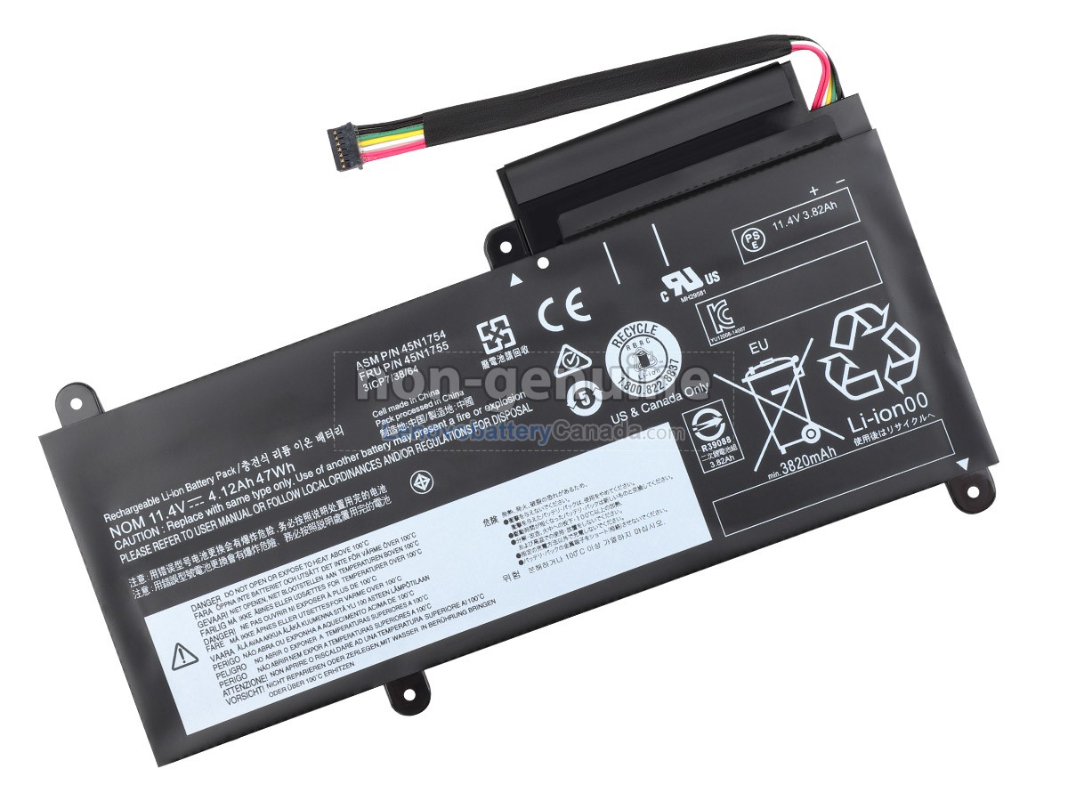 Replacement battery for Lenovo ThinkPad E465