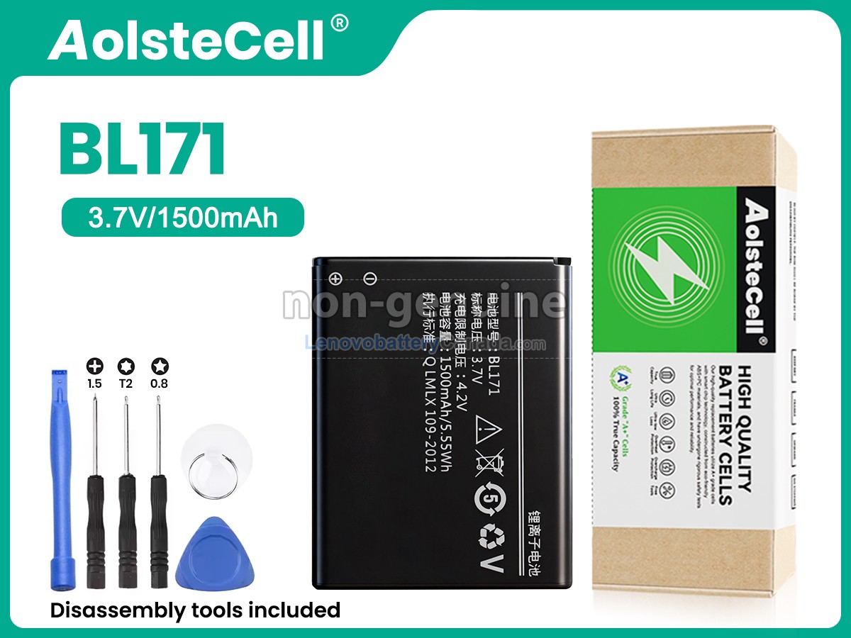 Replacement battery for Lenovo BL171
