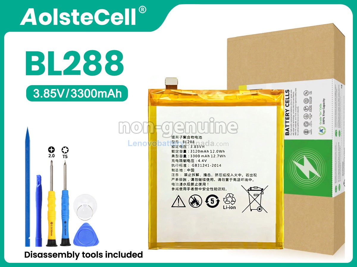 Replacement battery for Lenovo L78011