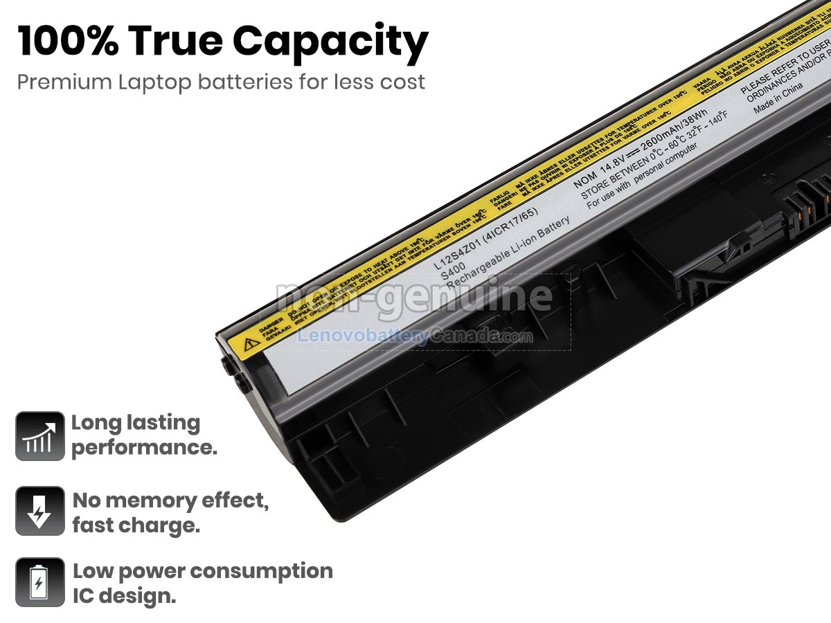 Replacement battery for Lenovo IdeaPad S310