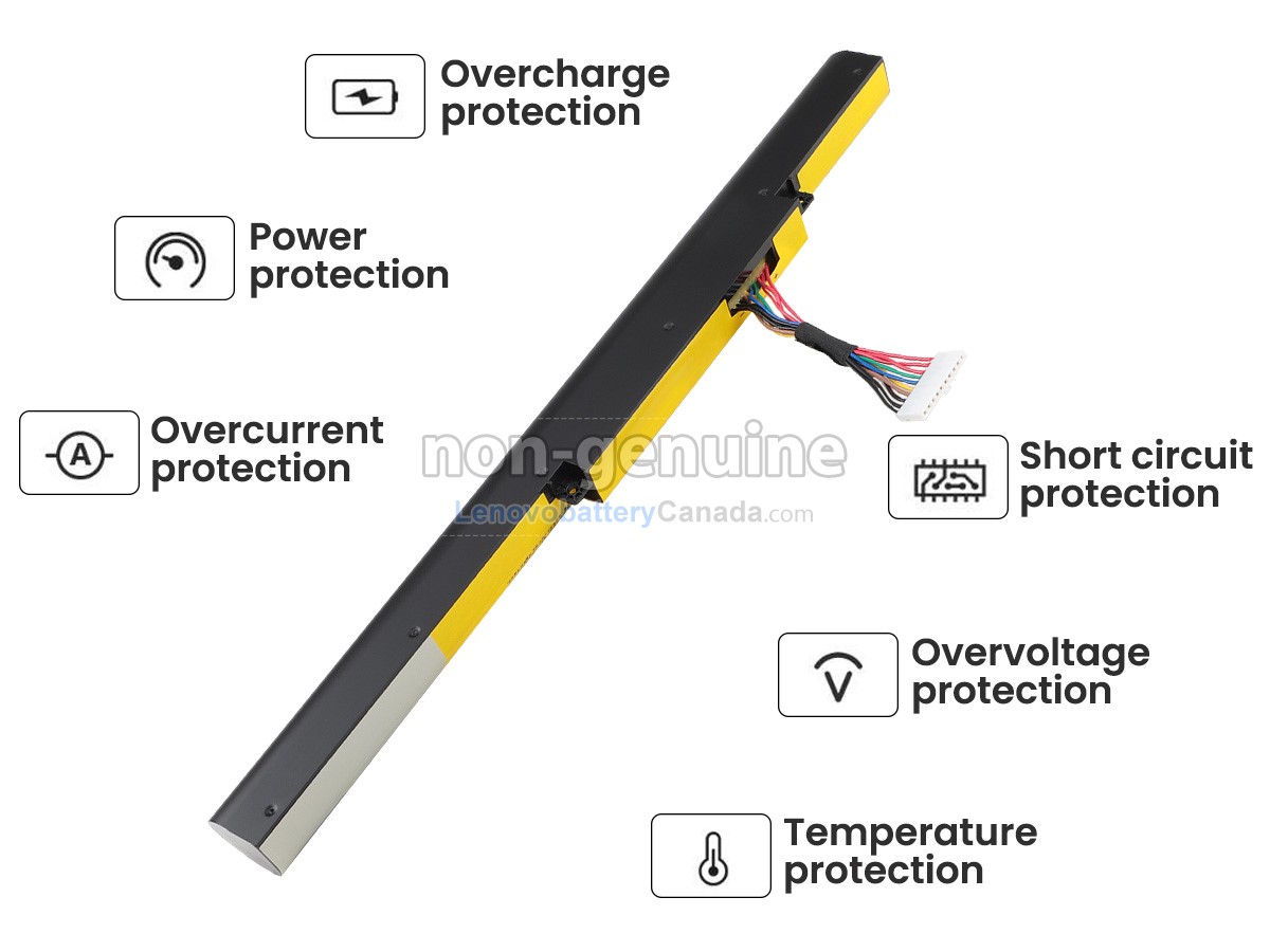 Replacement battery for Lenovo IdeaPad P400