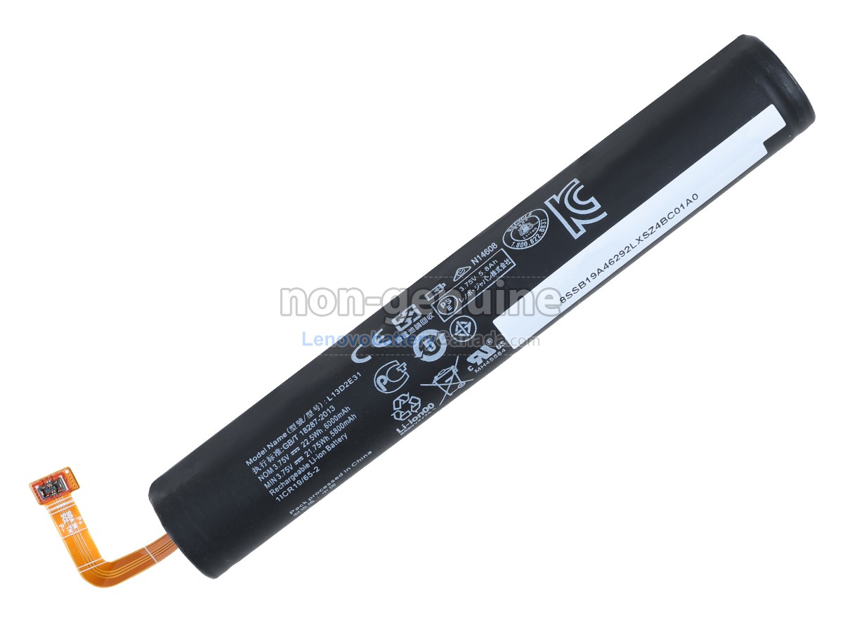 Replacement battery for Lenovo L13C2E31