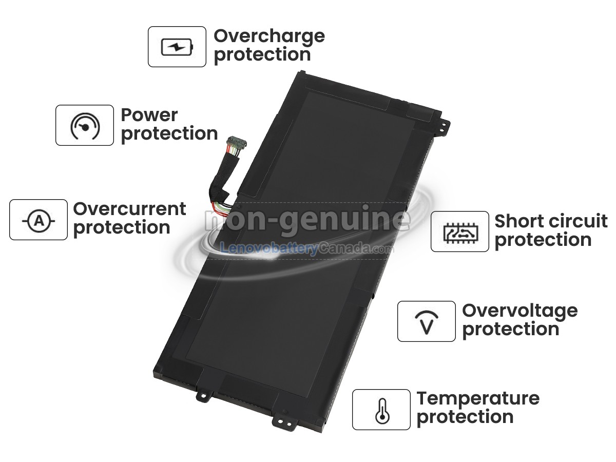 Replacement battery for Lenovo L13L4P61(2ICP3/86/94-2)