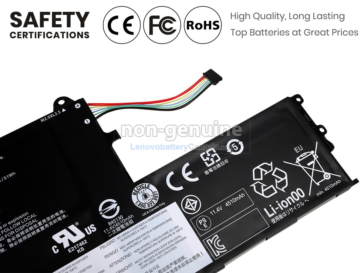 Replacement battery for Lenovo L15M3PB0
