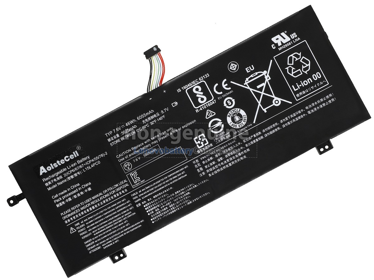 Replacement battery for Lenovo L15M6PC0