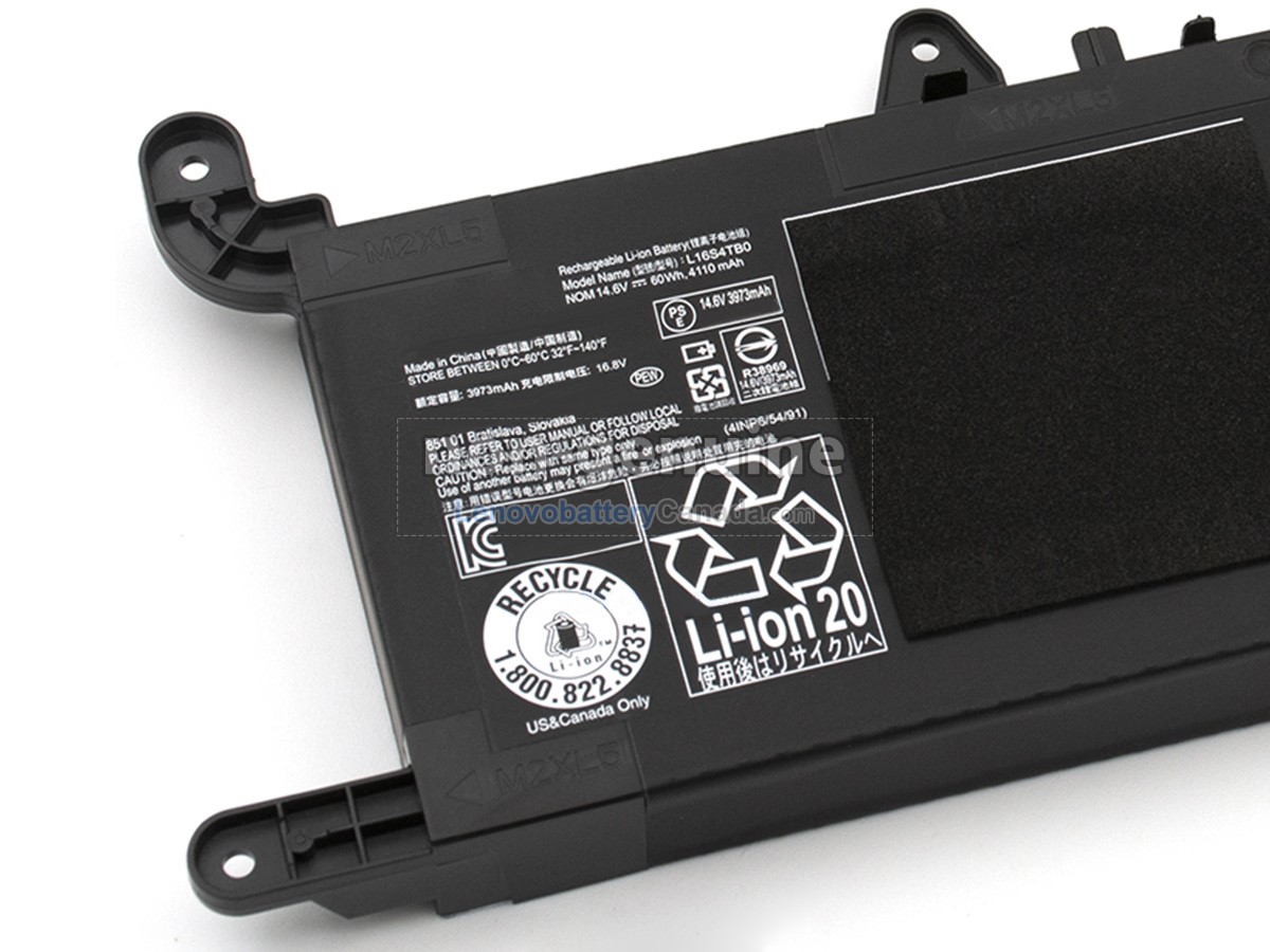 Replacement battery for Lenovo LEGION Y720-15IKB-80VR00L5IX