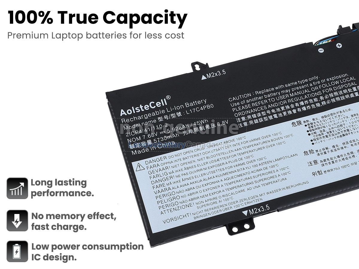 Replacement battery for Lenovo FLEX 6-14ARR