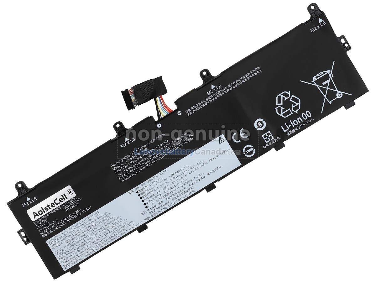 Replacement battery for Lenovo ThinkPad P73