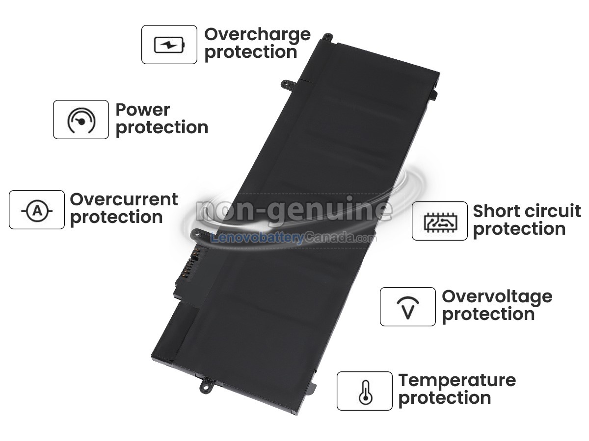 Replacement battery for Lenovo L17M6P71(3ICP6/38/64-2)