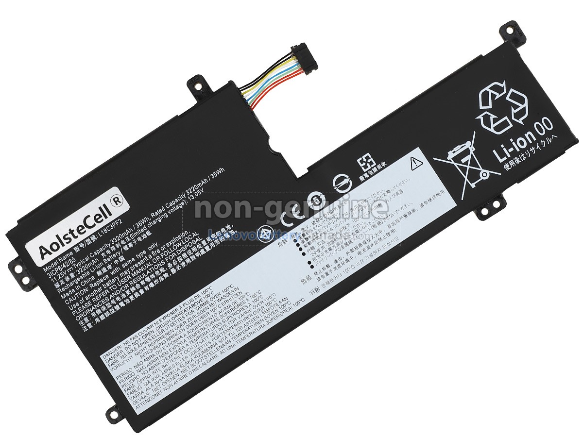 Replacement battery for Lenovo V155-15API-81V5001VGE
