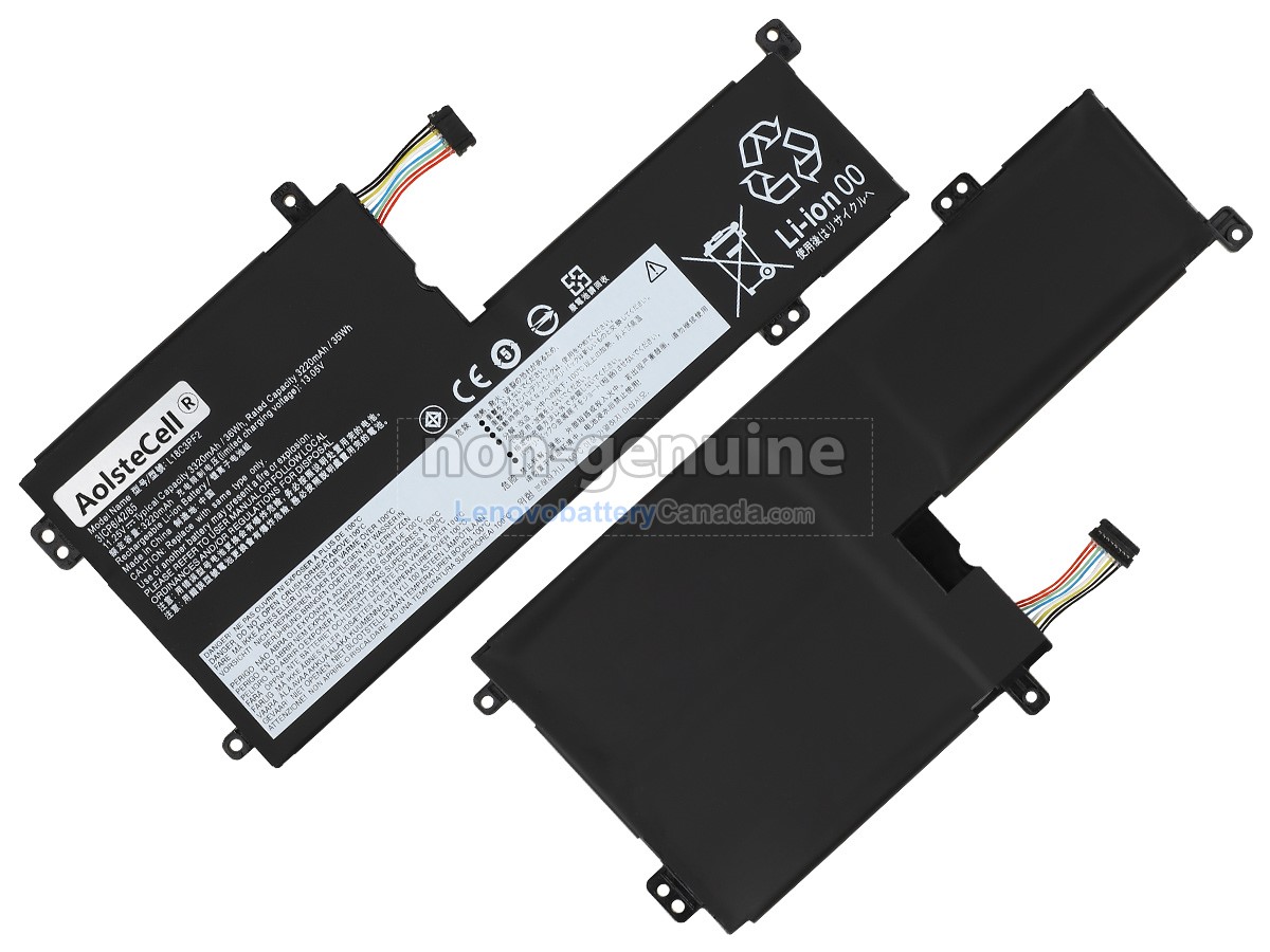 Replacement battery for Lenovo V155-15API-81V5001VGE