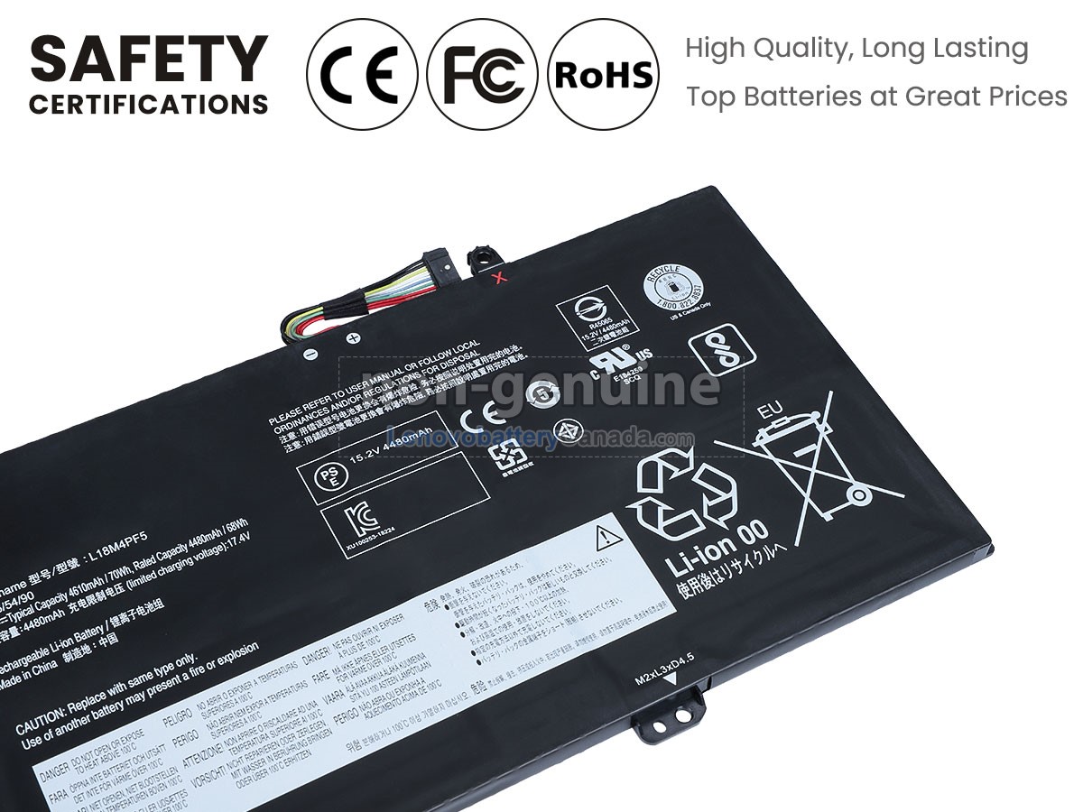Replacement battery for Lenovo IdeaPad S540-15IWL