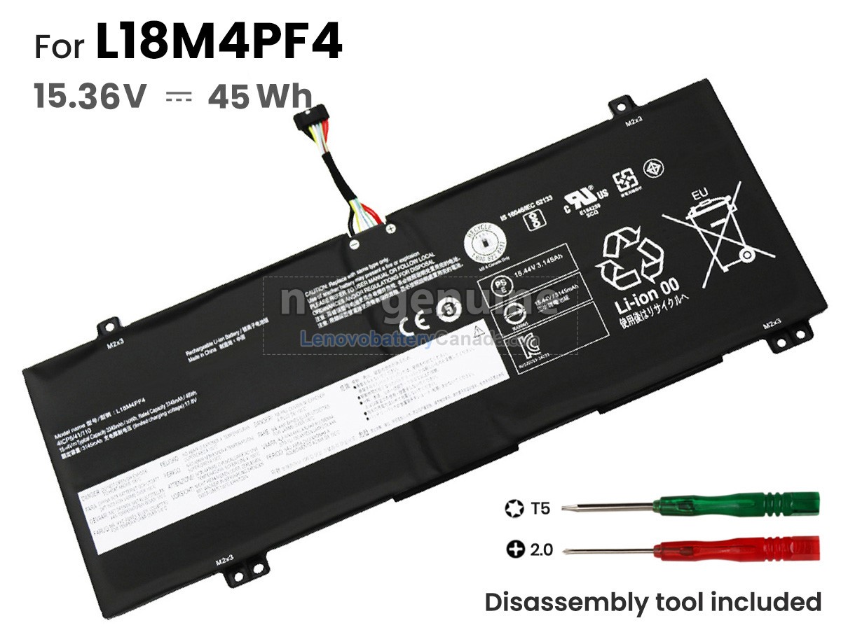 Replacement battery for Lenovo IdeaPad C340-14IML-81TK006NIV