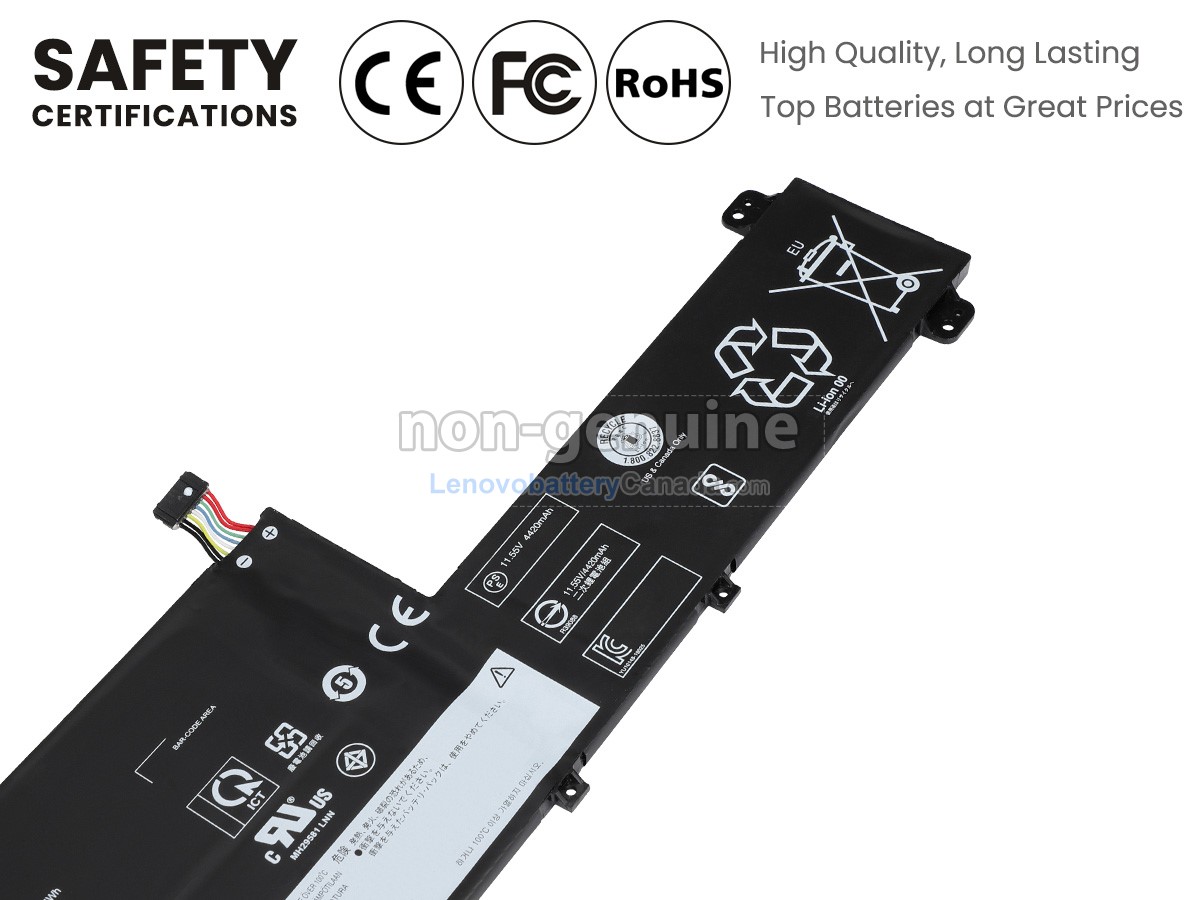 Replacement battery for Lenovo L19L3PD6