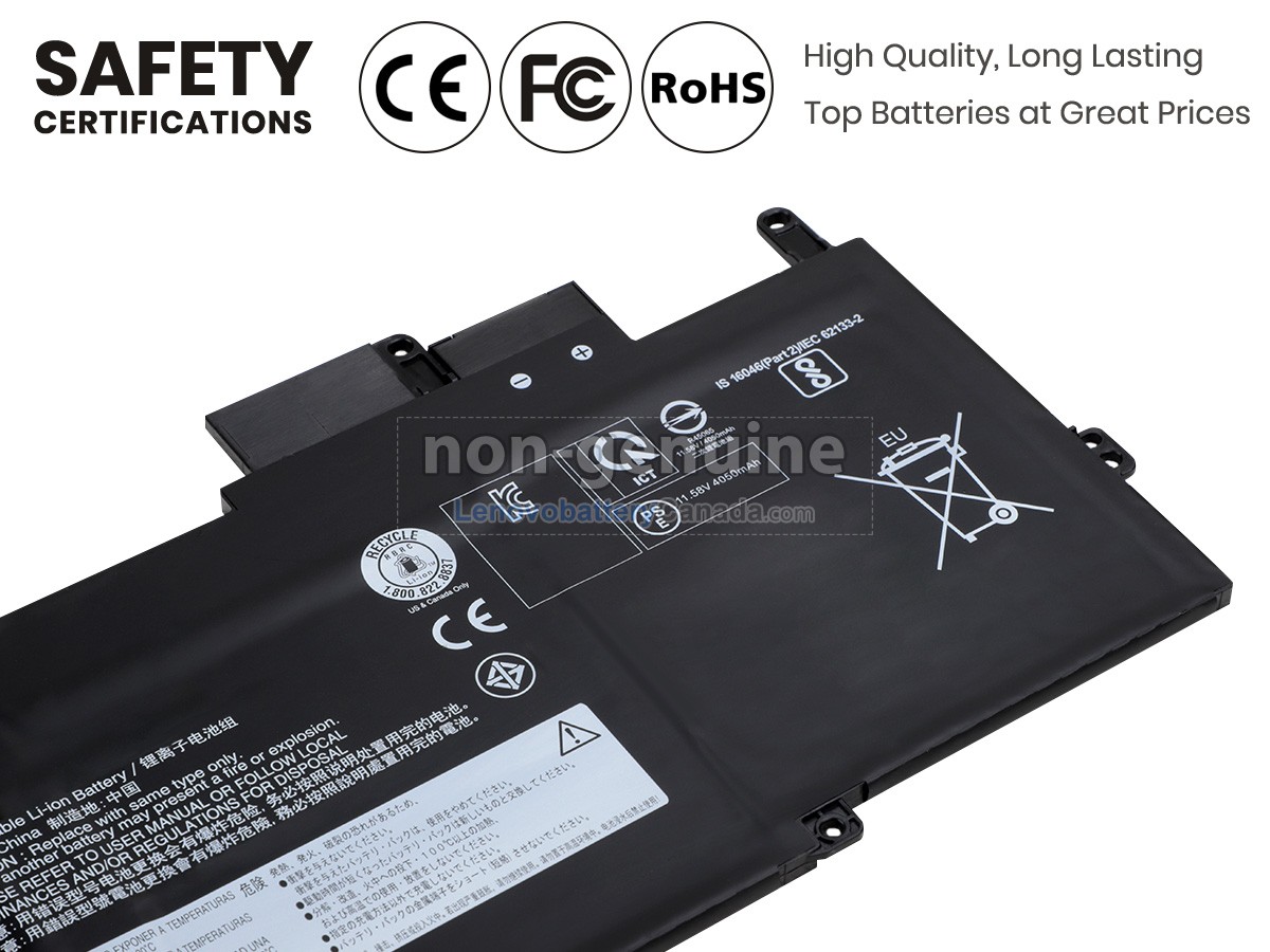 Replacement battery for Lenovo ThinkPad X1 NANO GEN 1-20UN