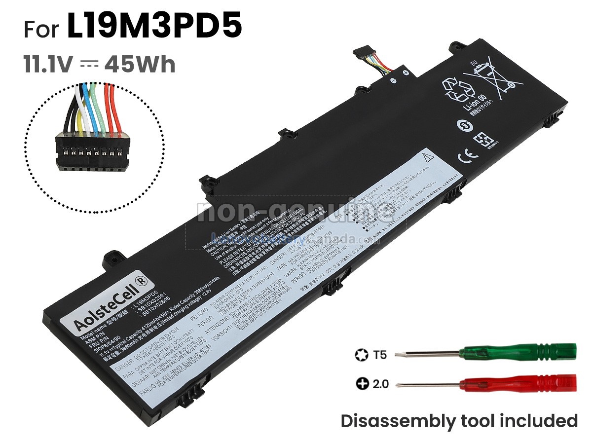 Replacement battery for Lenovo ThinkPad E15 GEN 3-20YG006XAD