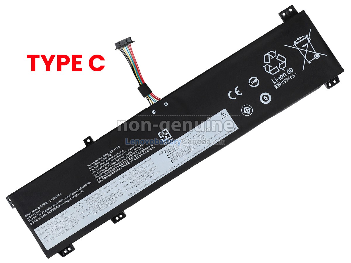 Replacement battery for Lenovo L19C4PC1