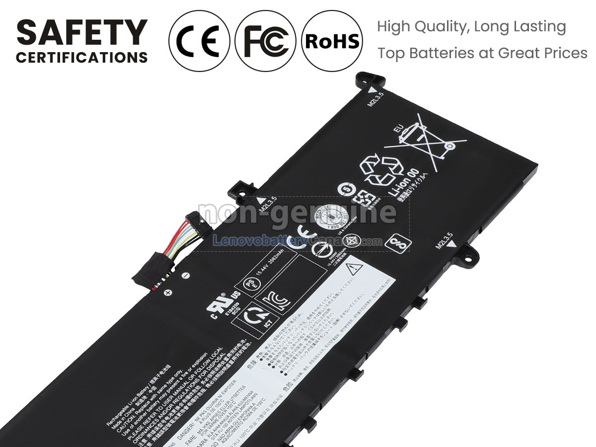 Replacement battery for Lenovo THINKBOOK 13S G2 ITL-20V9002HMB