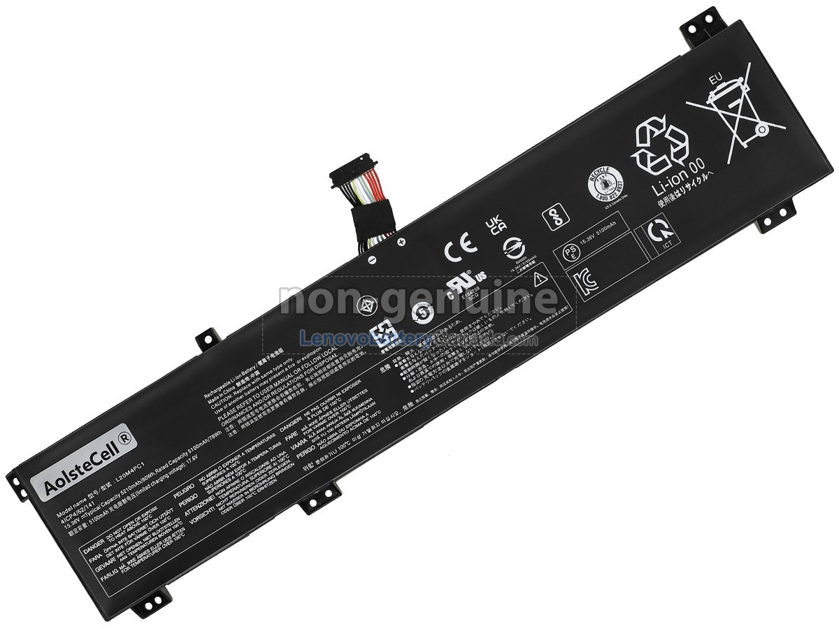 Replacement battery for Lenovo LEGION 5 PRO 16ITH6H-82JD00EEMH