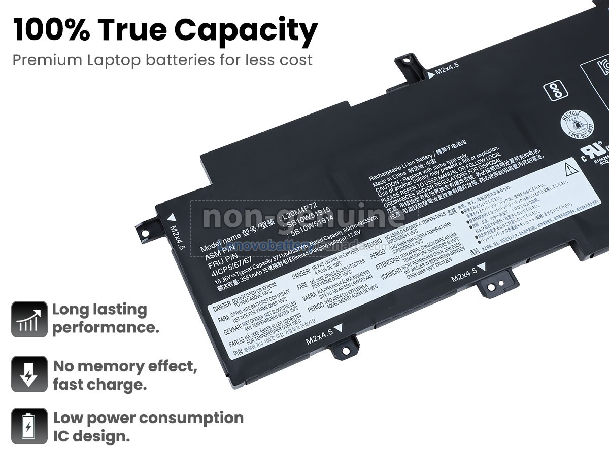 Replacement battery for Lenovo ThinkPad T14S GEN 2-20WN0079AU