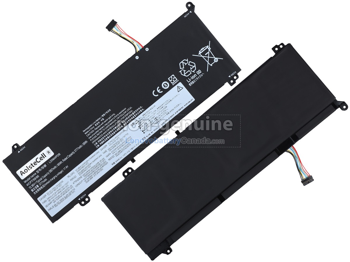 Replacement battery for Lenovo L20L4PDB