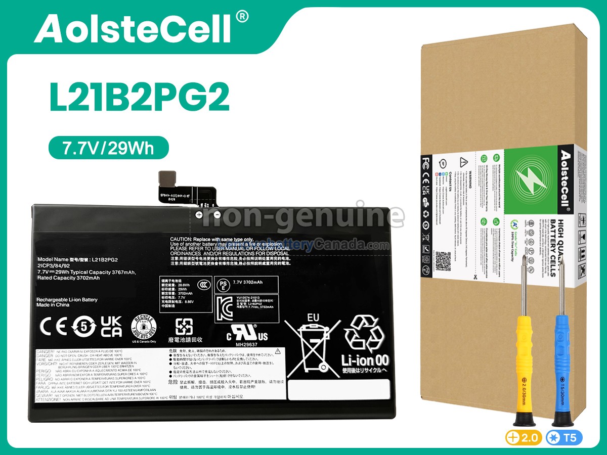 Replacement battery for Lenovo CHROME DUET EDU-83BT0000JP