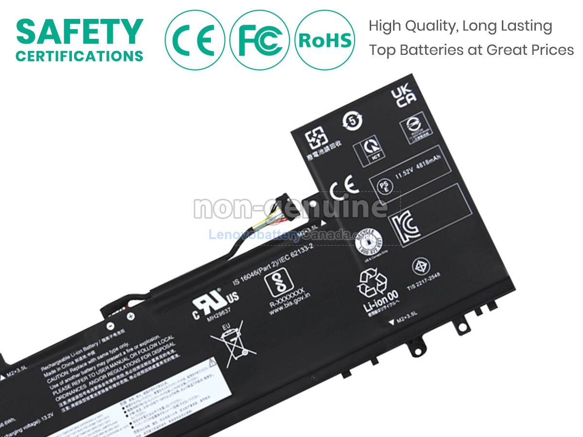 Replacement battery for Lenovo IdeaPad SLIM 5 16ABR8-82XG0043AU