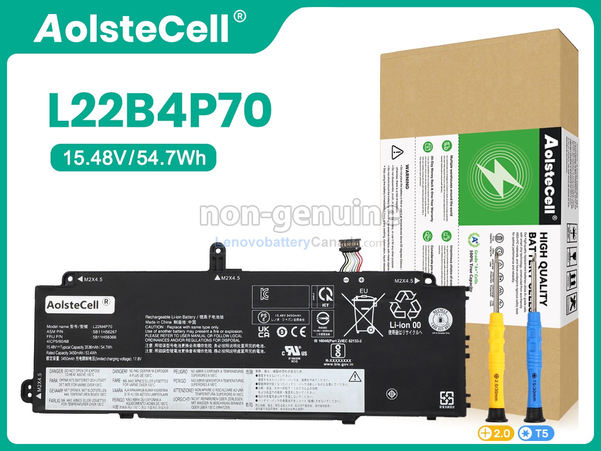 Replacement battery for Lenovo SB11H56270