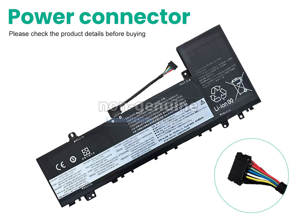Replacement battery for Lenovo IdeaPad SLIM 5 16IMH9-83DC002BAX