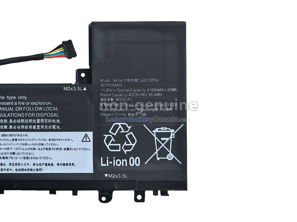 Replacement battery for Lenovo IdeaPad SLIM 5 16ABR8-82XG0043AU