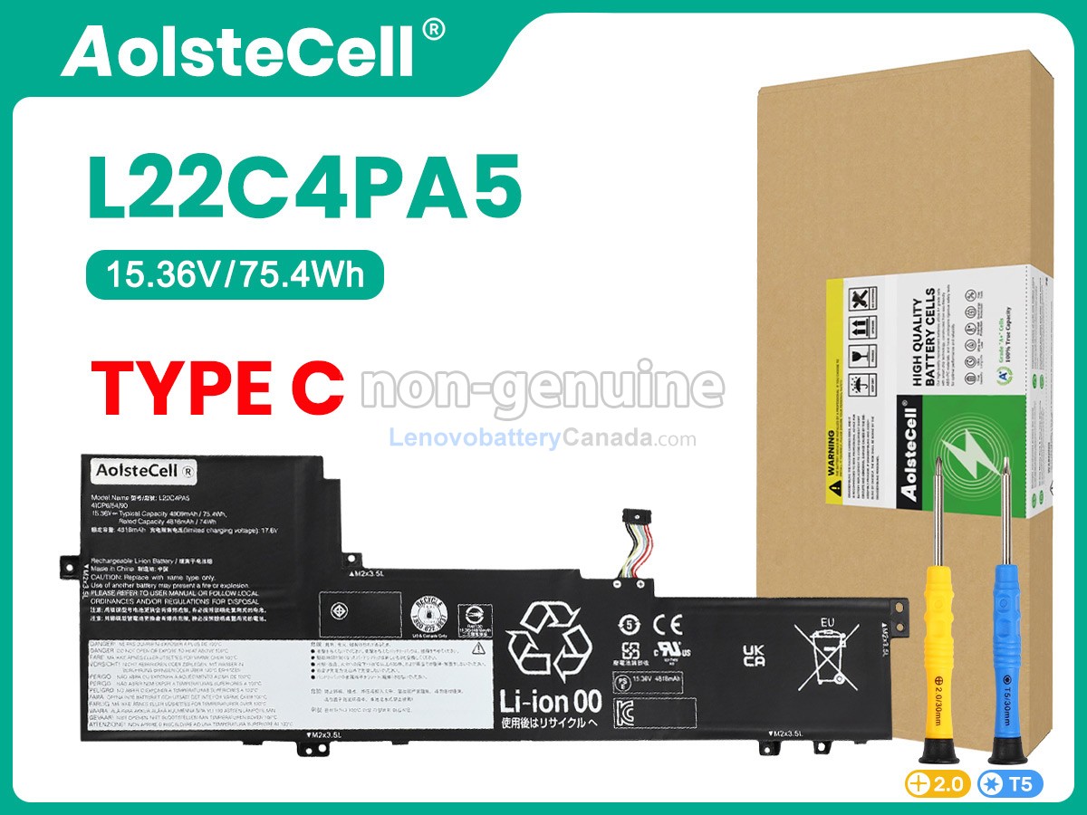 Replacement battery for Lenovo IdeaPad SLIM 5 16ABR8-82XG0043AU