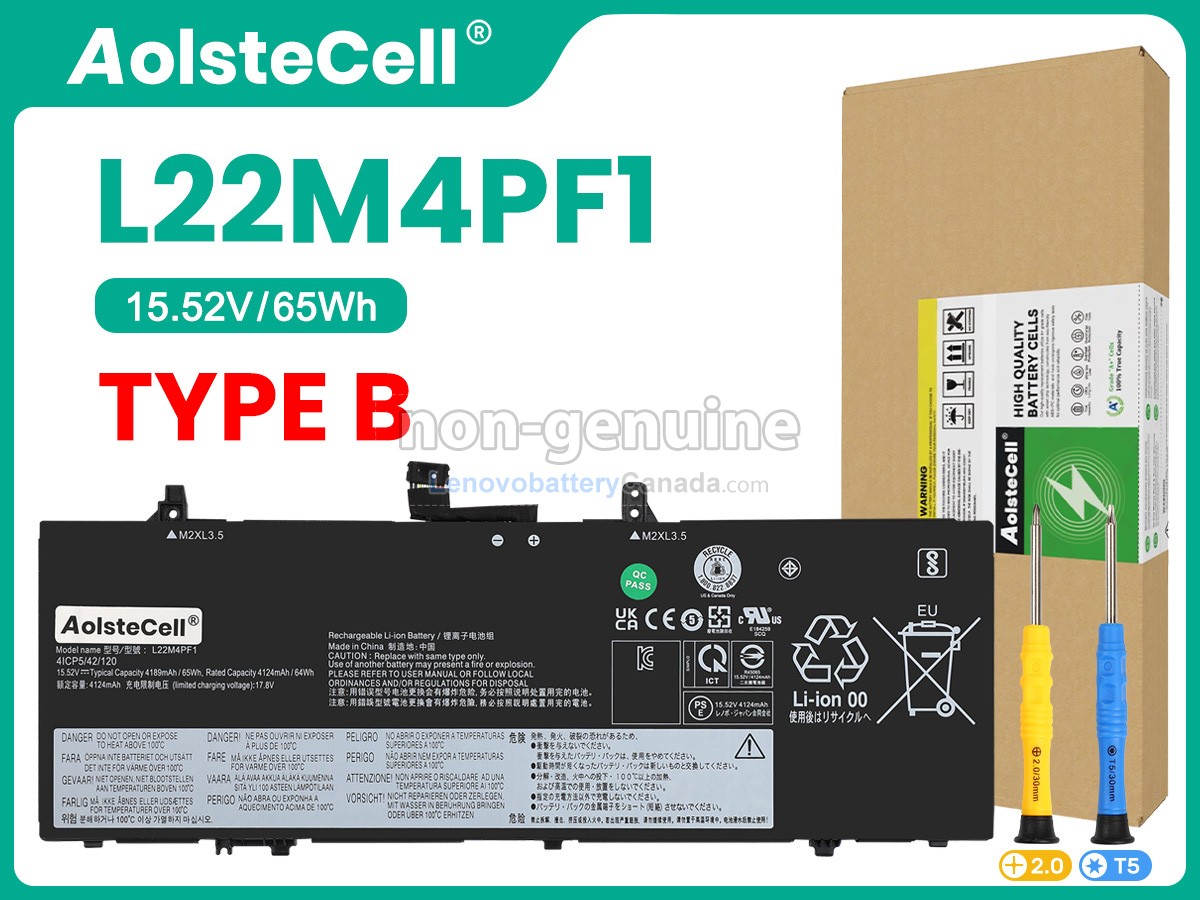 Replacement battery for Lenovo YOGA SLIM 6 14IRP8-82WV0032RK