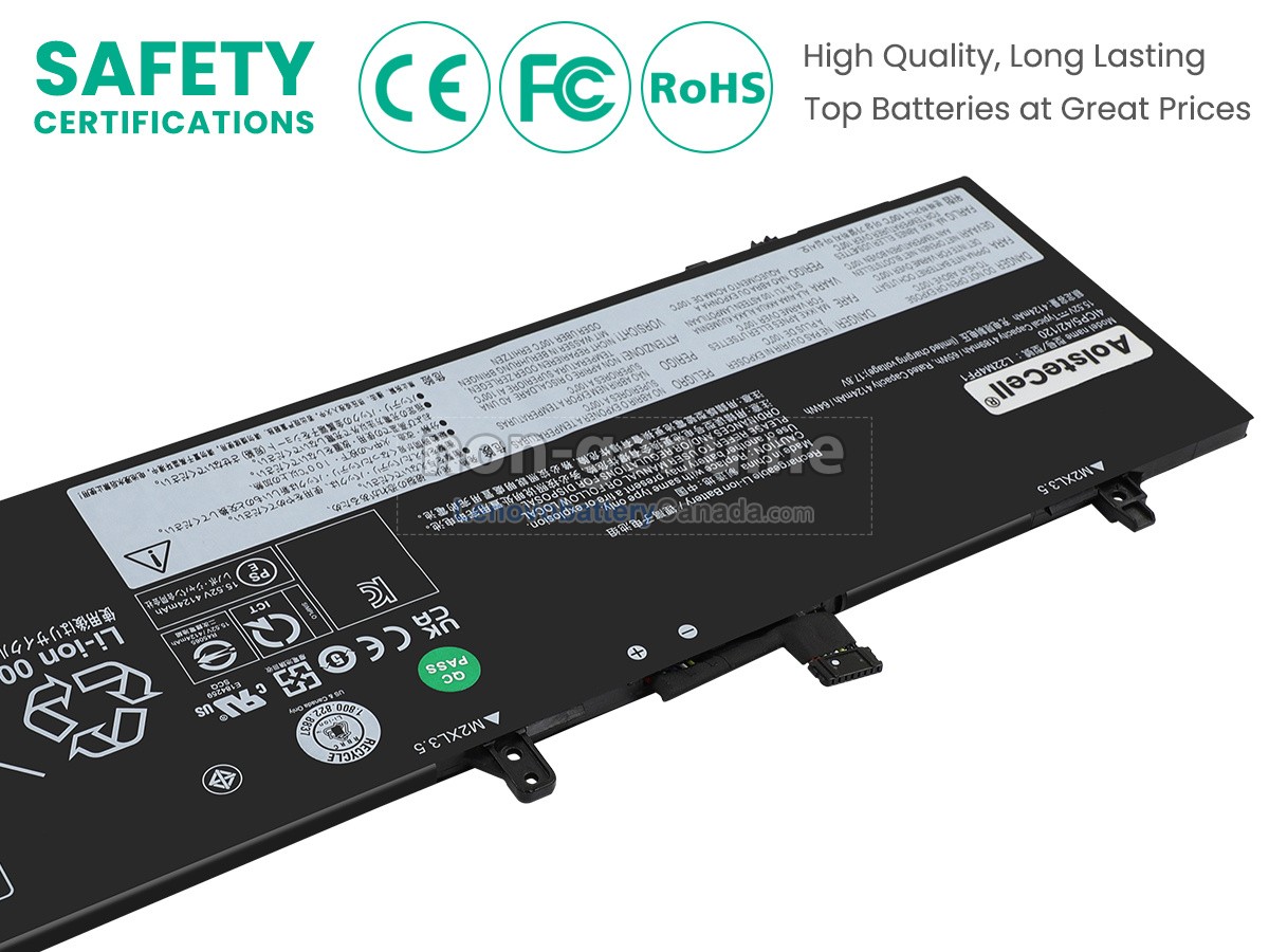 Replacement battery for Lenovo YOGA SLIM 6 14IRP8-82WV0032RK