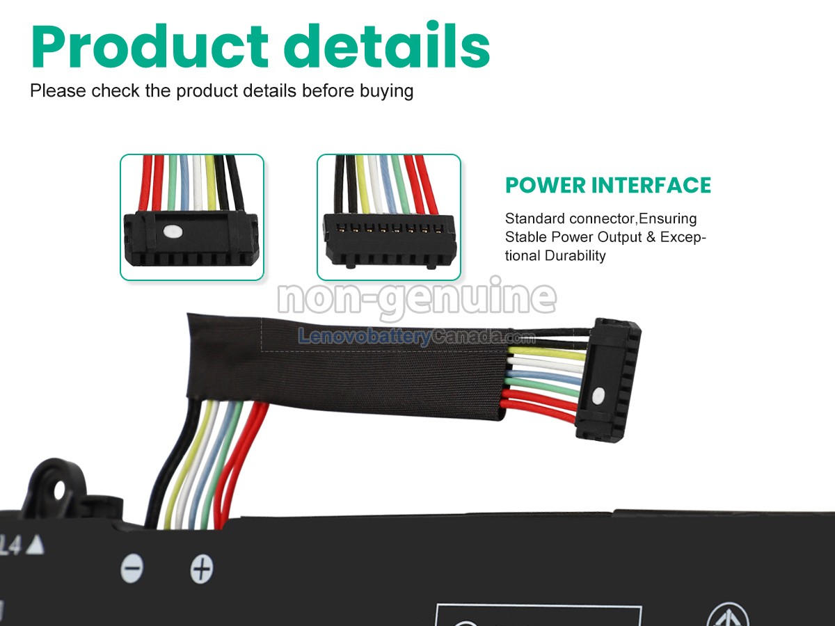 Replacement battery for Lenovo L22M4PG3