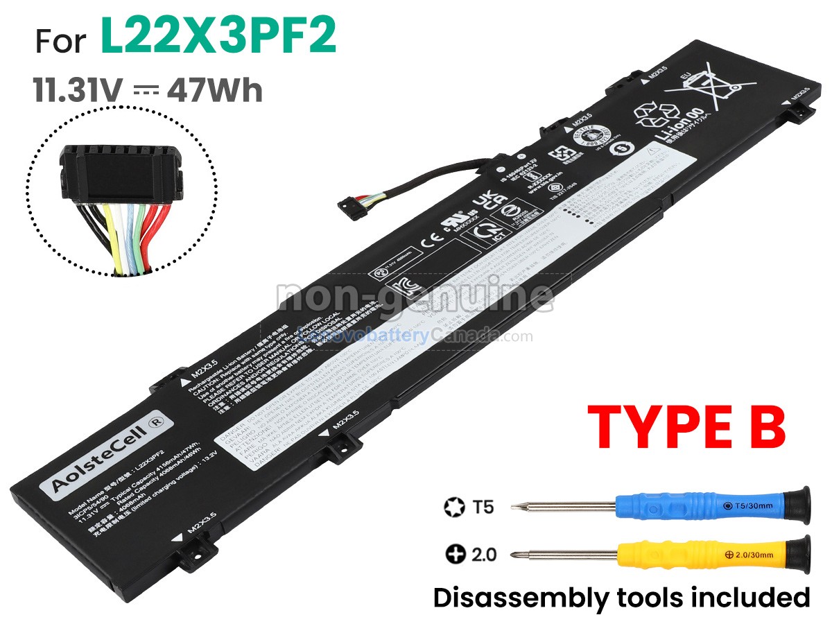 Replacement battery for Lenovo V15 G4 AMN-82YU0128AT