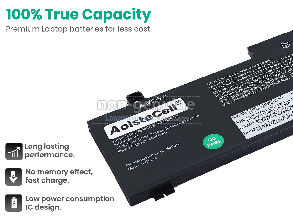 Replacement battery for Lenovo ThinkPad E14 GEN 6-21M3001NIX