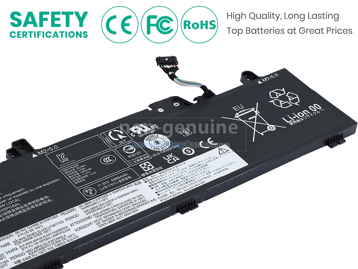 Replacement battery for Lenovo ThinkPad E14 GEN 6-21M3001NIX