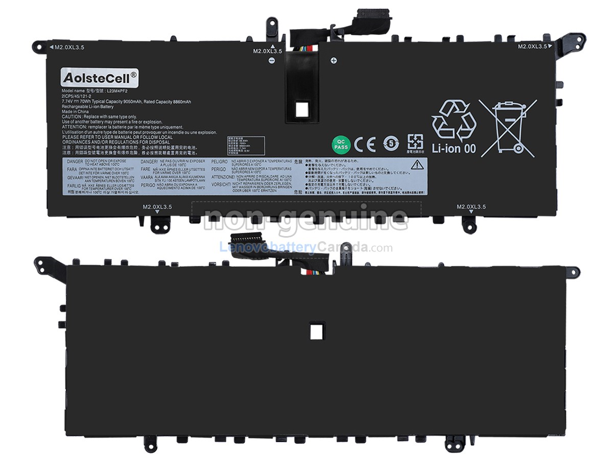 Replacement battery for Lenovo YOGA SLIM 7 14Q8X9-83ED006WID
