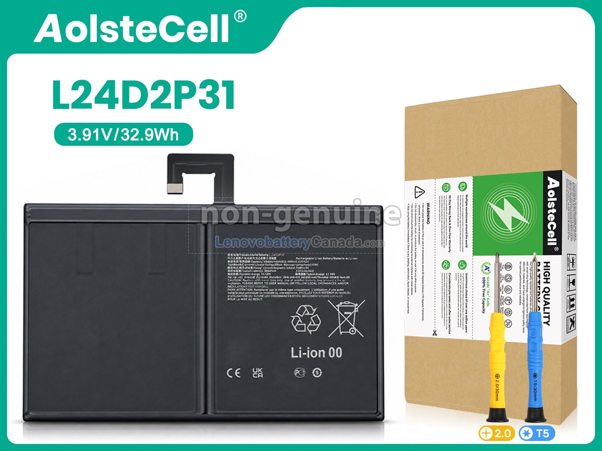Replacement battery for Lenovo TAB PLUS TB351FU