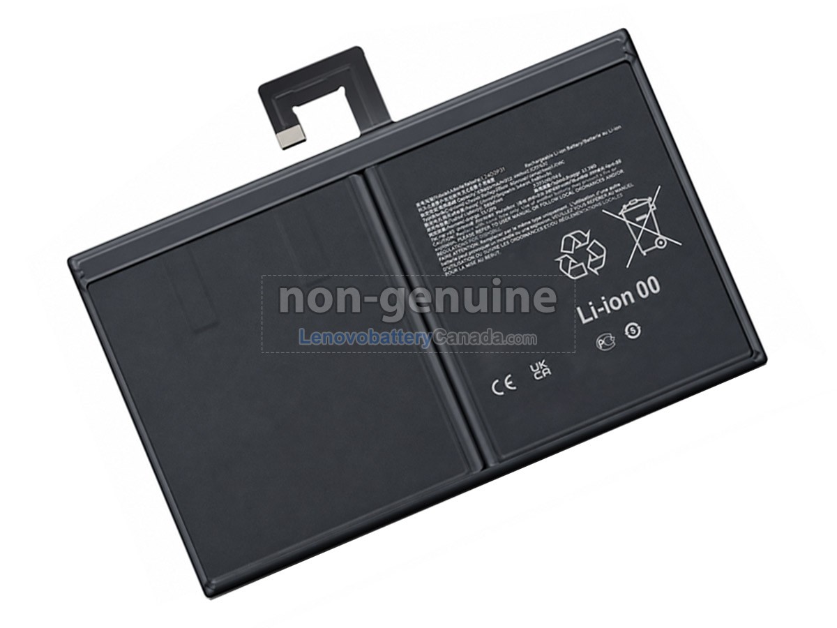 Replacement battery for Lenovo TAB PLUS TB351FU