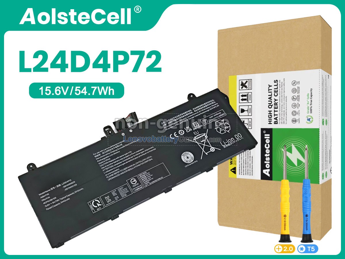 Replacement battery for Lenovo L24N4P71