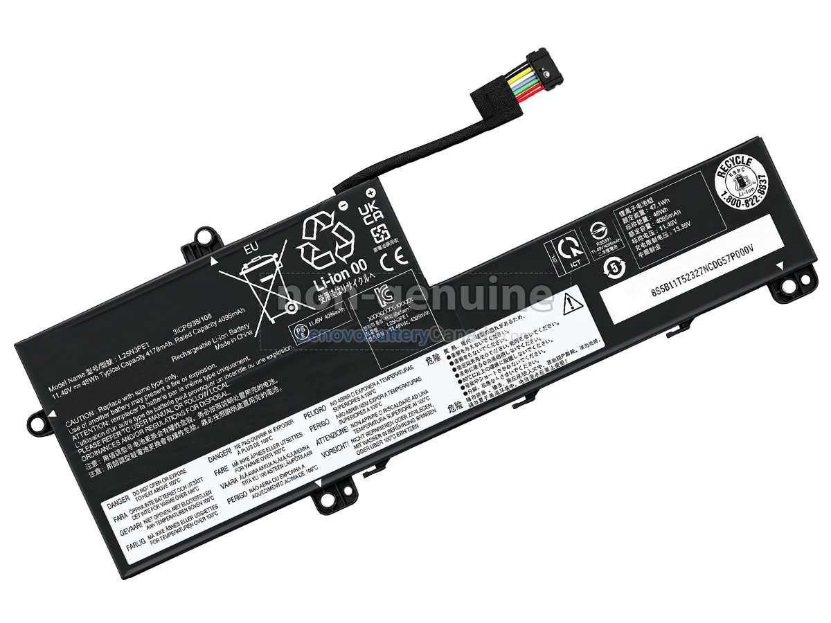 Replacement battery for Lenovo THINKBOOK 14 G9 IPL-21UX006JRT